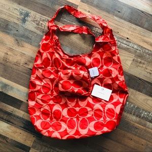 NWT COACH FOLDING TOTE 🔥